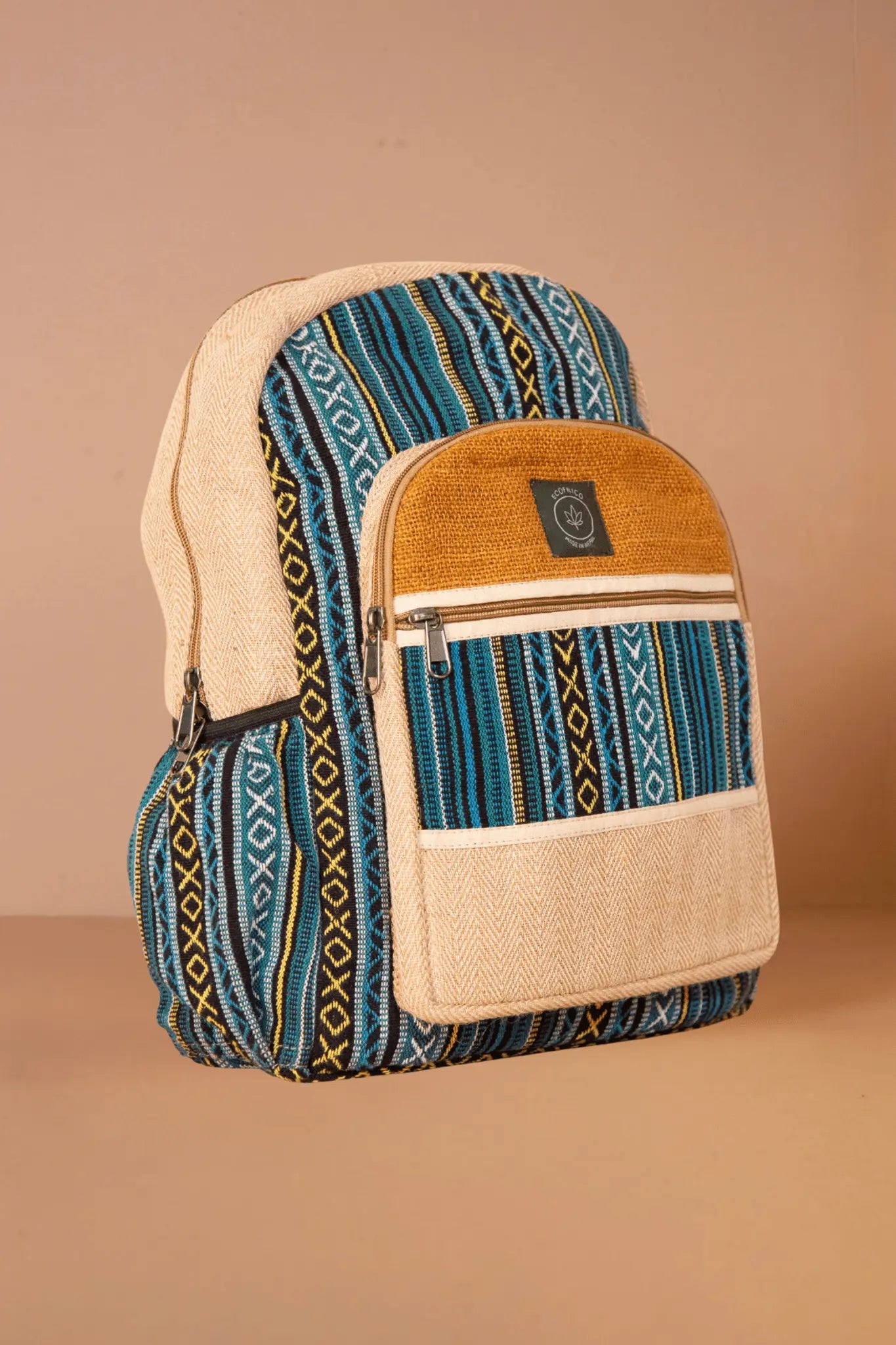 Hemp Backpack | Boho Backpack | Mochila Vintage