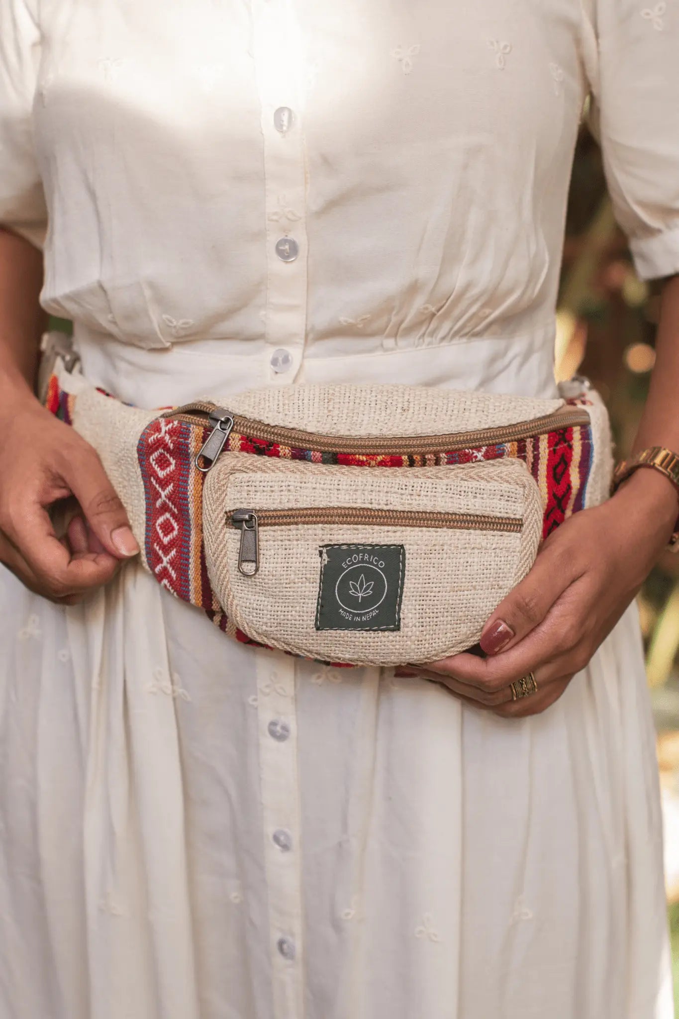 PEAK hemp fanny pack - Ecofrico
