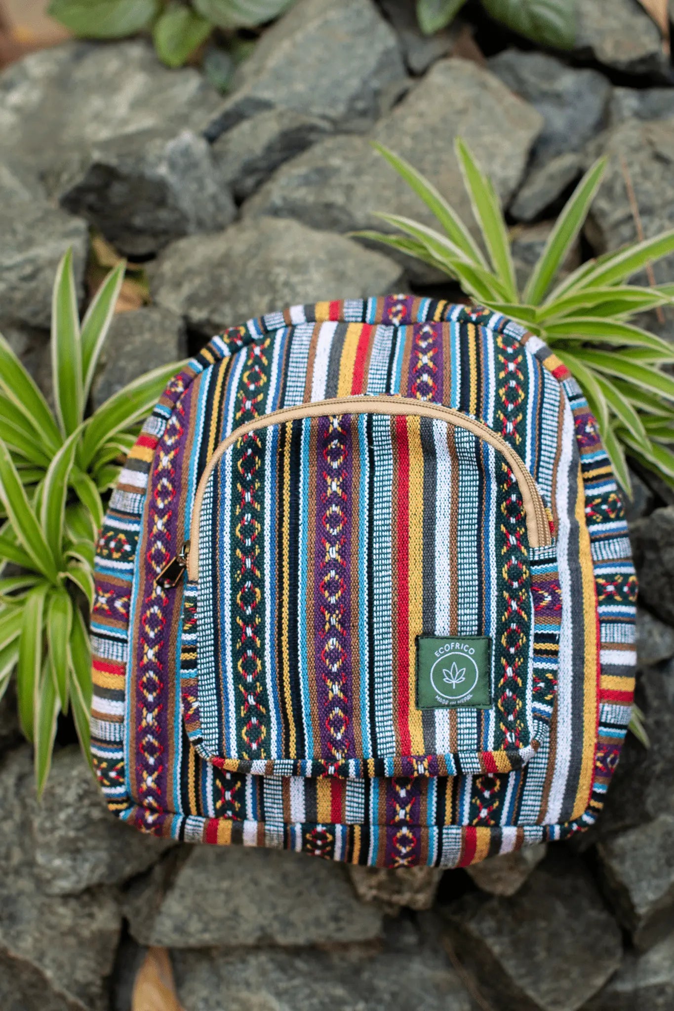 bohemian mini backpack Petunia Boho Mini Backpack