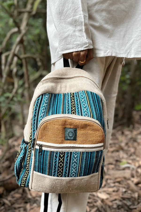 Boho Backpack: Ecofrico's Stylish and Sustainable Hemp Bag